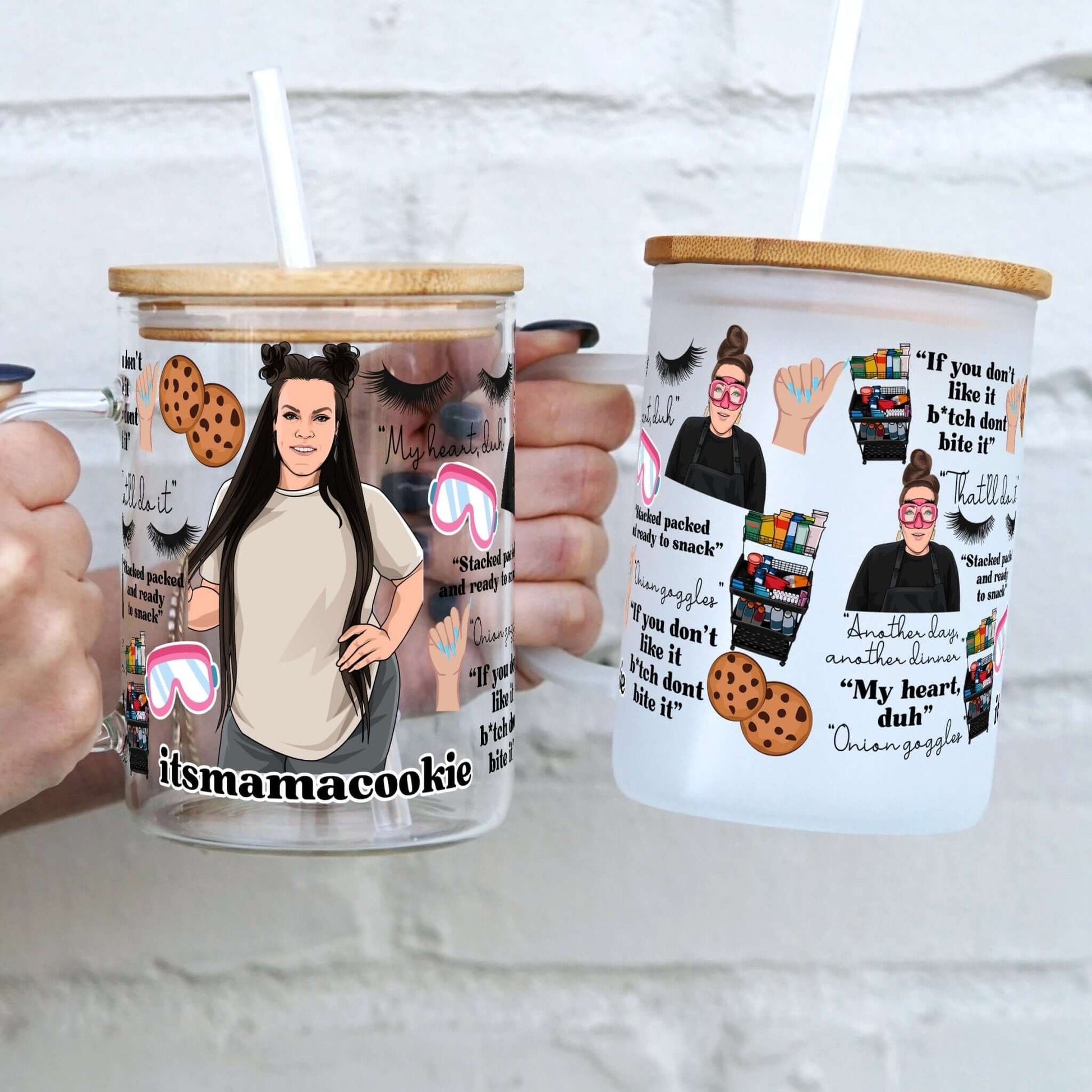 16oz Mama Cookie x Sip-Sip Hooray! Collaboration Cup from Sip Sip Hooray – Tumblers