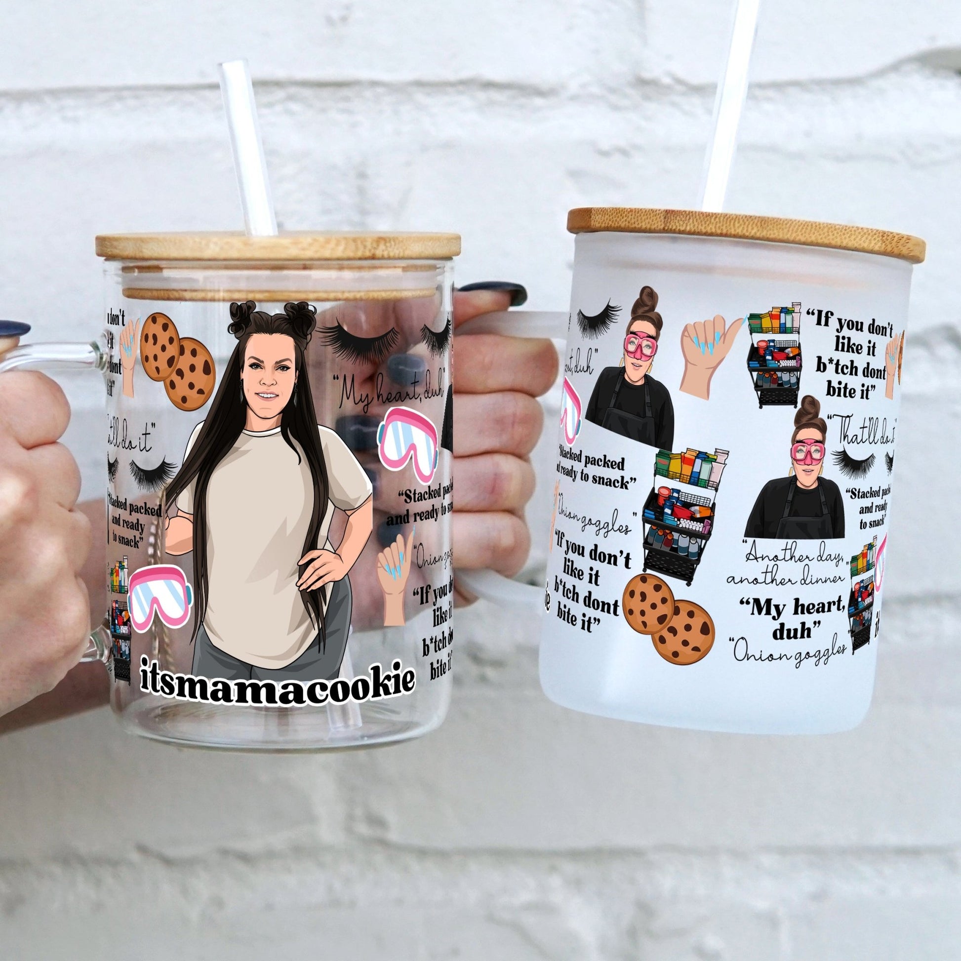 16oz Mama Cookie x Sip - Sip Hooray! Collaboration Cup - Sip Sip Hooray