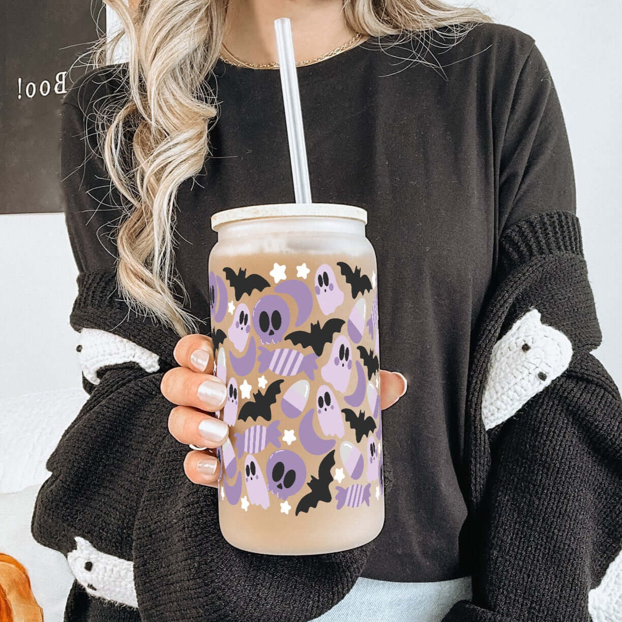 Sweet & Spooky Cup With Lid and Straw from Sip Sip Hooray – Tumblers