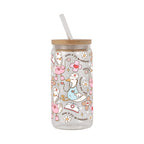 Registered Silly Goose Glass Cup, Mug & Tumbler with Lid and Straw