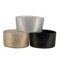 Black Glitter Silicone Boot Cover, Universal Bottom Protector for 32oz & 40oz Tumblers