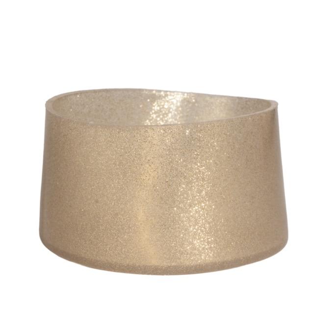 Gold Glitter Silicone Boot Cover, Universal Bottom Protector for 32oz & 40oz Tumblers