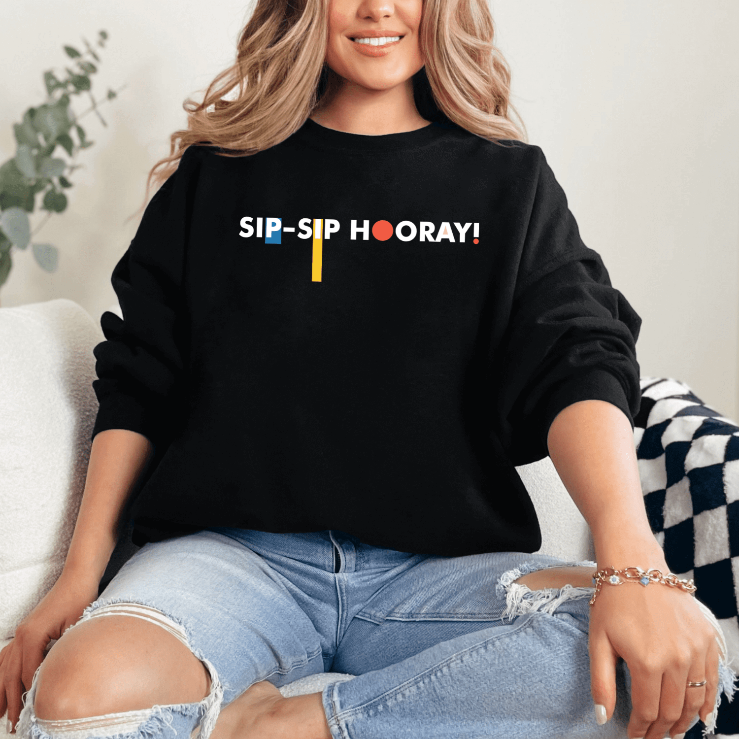 Black Sip-Sip Hooray Sweater from Sip Sip Hooray – Sweaters