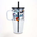 Boy's Affirmations 20oz Kids Tumbler with Handle, Lid & Straw from Sip Sip Hooray – Drinkware
