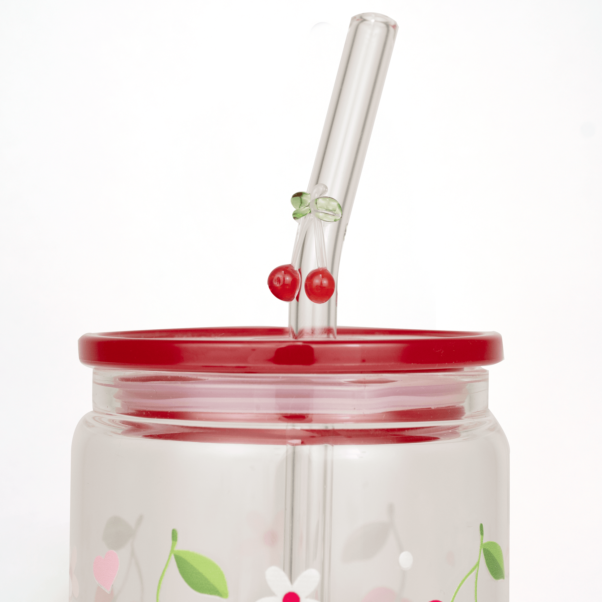 Cherry On Top Glass Straws from Sip Sip Hooray – Drinking Straws & Stirrers