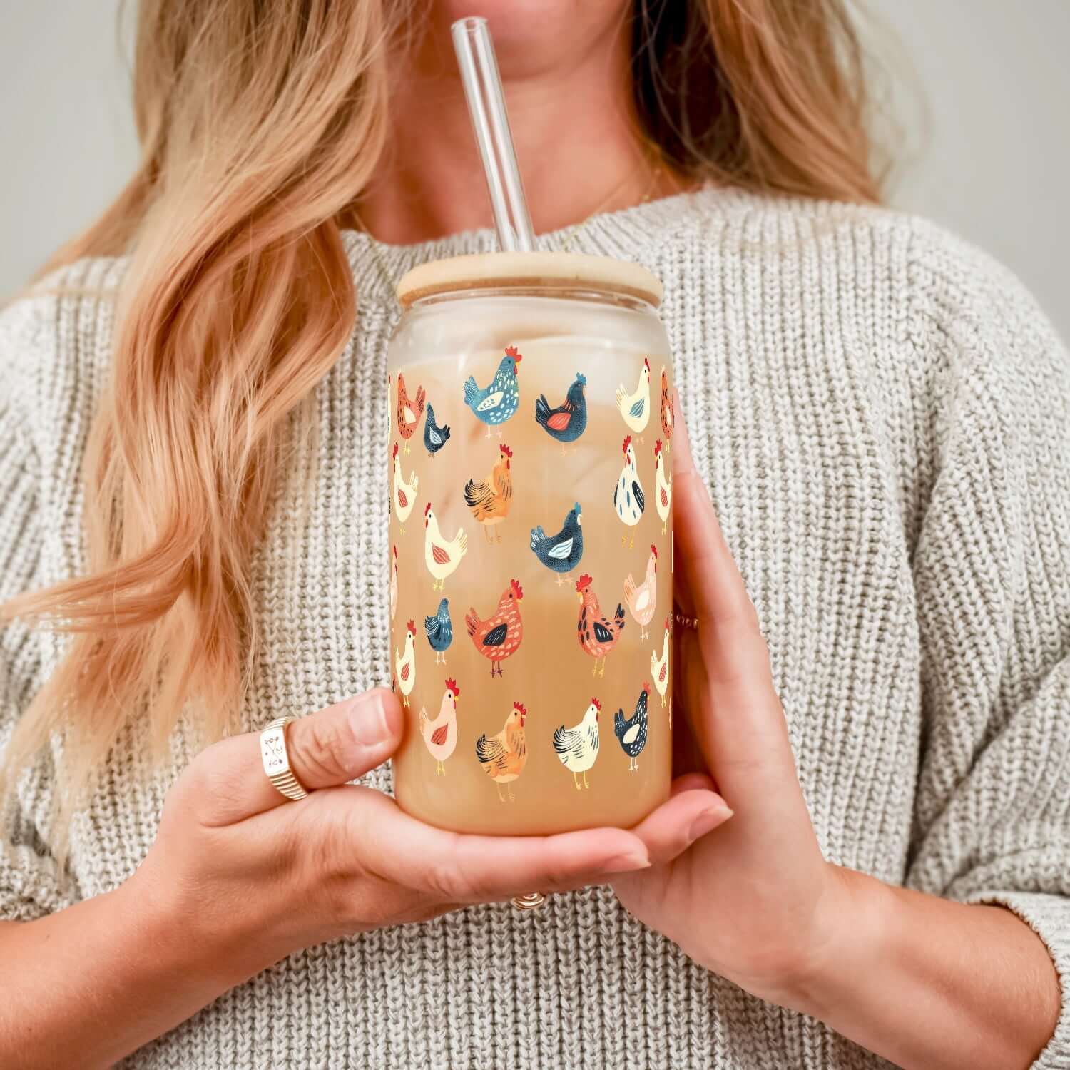 Chicken Lover Cup With Lid and Straw from Sip Sip Hooray – Tumblers