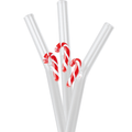 Candy cane glass straws from Sip-Sip Hooray!