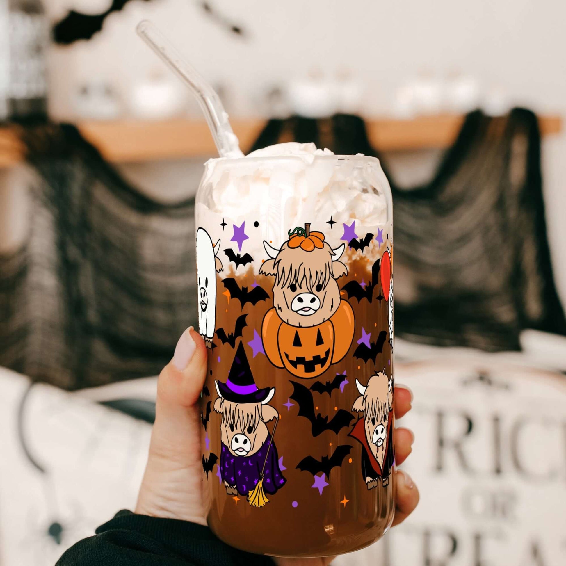 Highland Horror Cup With Lid and Straw from Sip Sip Hooray – Tumblers