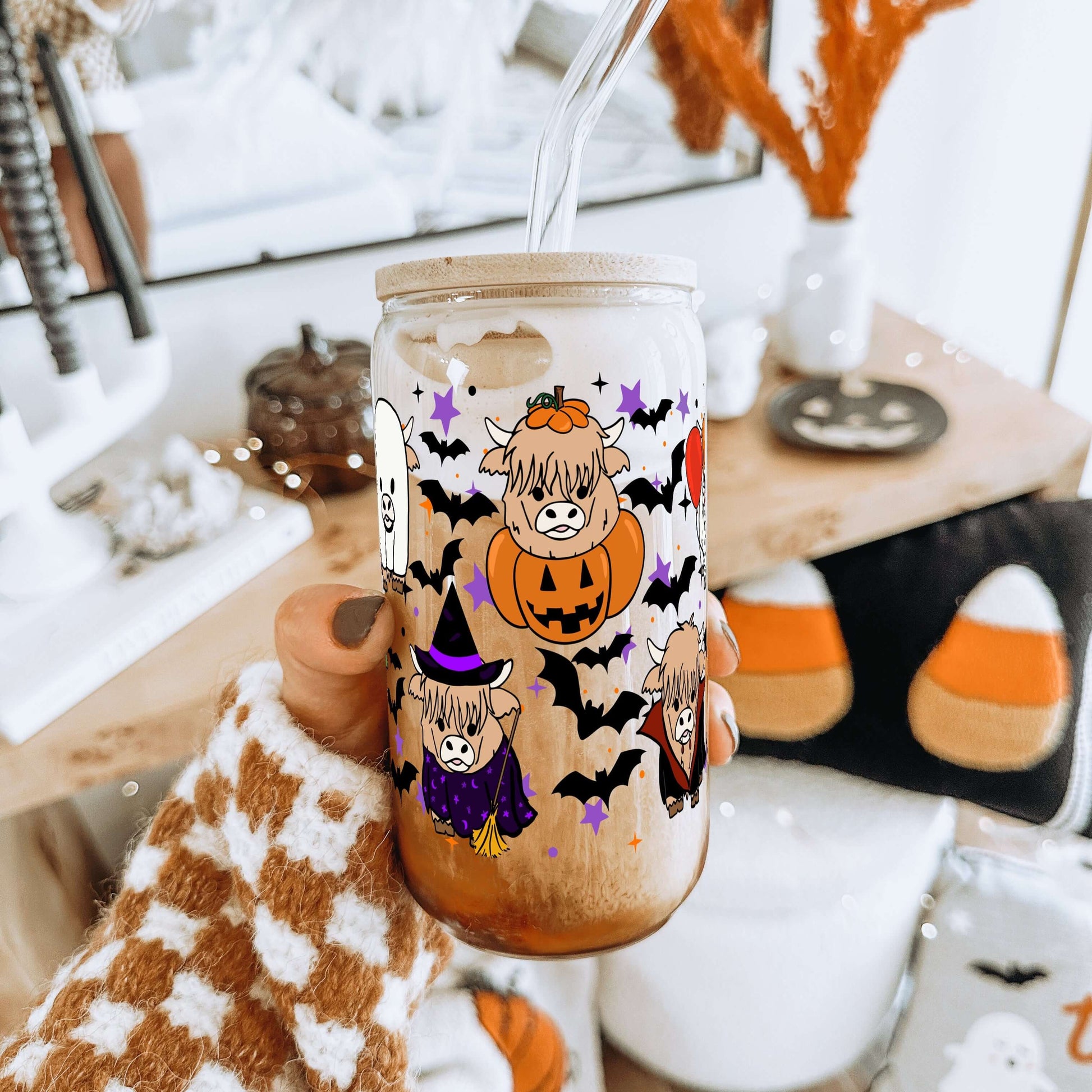 Highland Horror Cup With Lid and Straw from Sip Sip Hooray – Tumblers