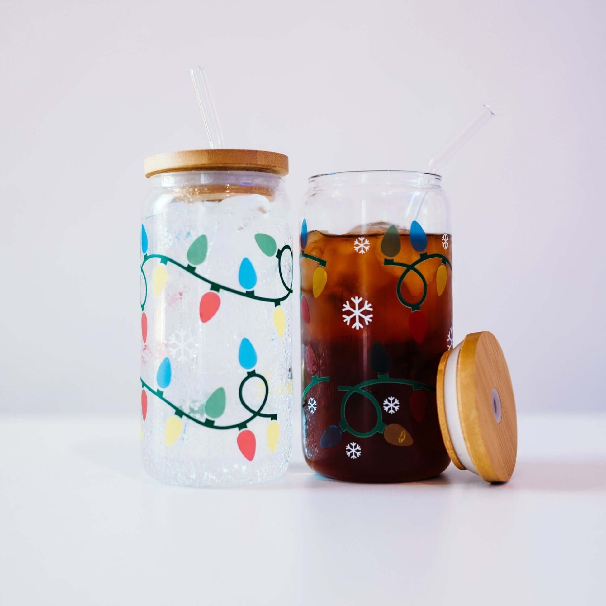 Color Changing Christmas Lights Cup with Lid and Straw from Sip Sip Hooray – Tumblers