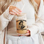 Crying Over Book Boyfriend Cup With Lid and Straw from Sip Sip Hooray – Drinkware