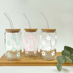 Cute Daisy Cup With Lid and Straw from Sip Sip Hooray – Tumblers