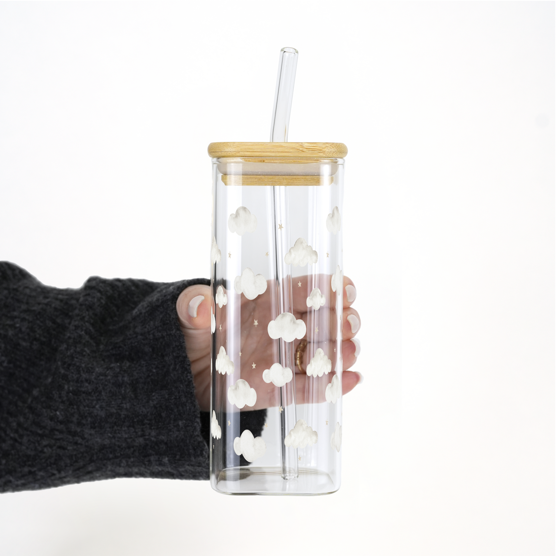 Dreamy Clouds Cup With Lid and Straw from Sip Sip Hooray – Tumblers