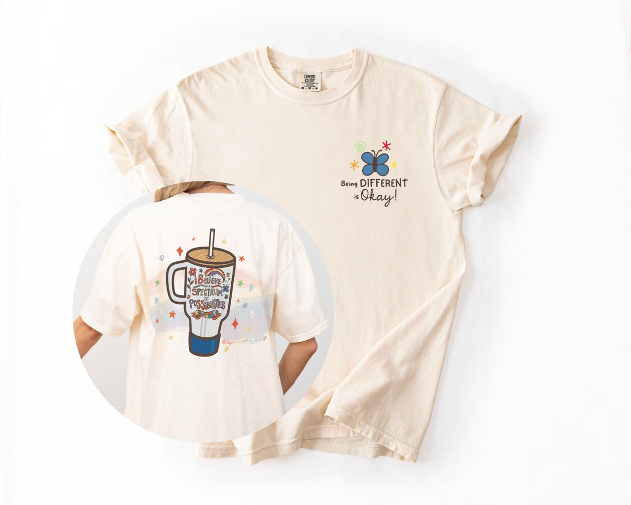 Being Different is Okay Tee