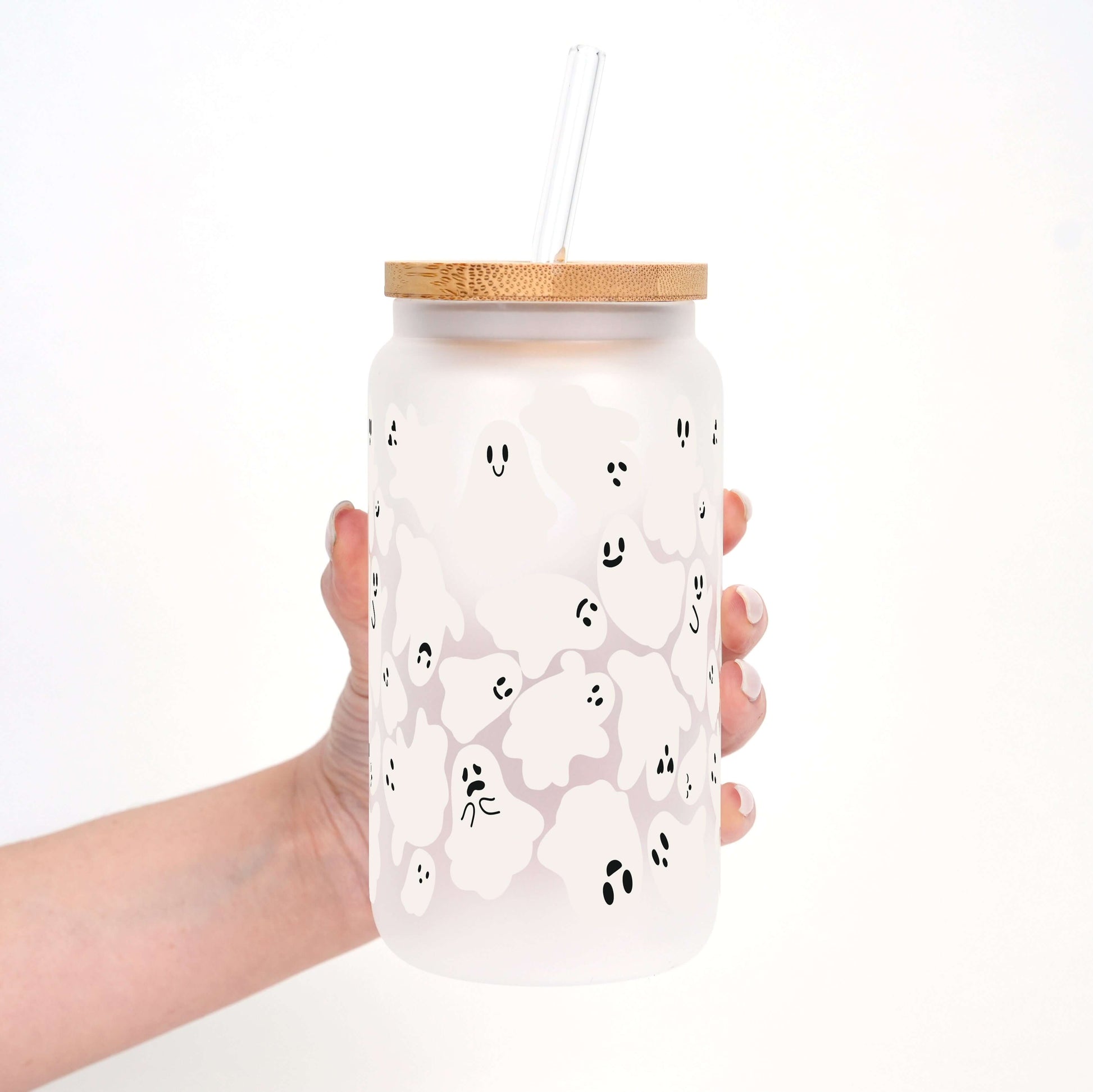 Classic Ghosties Cup With Lid and Straw from Sip Sip Hooray – Tumblers