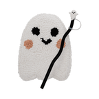 Ghost Mug Rug, Black Squiggle Straw, and Straw Slider Bundle