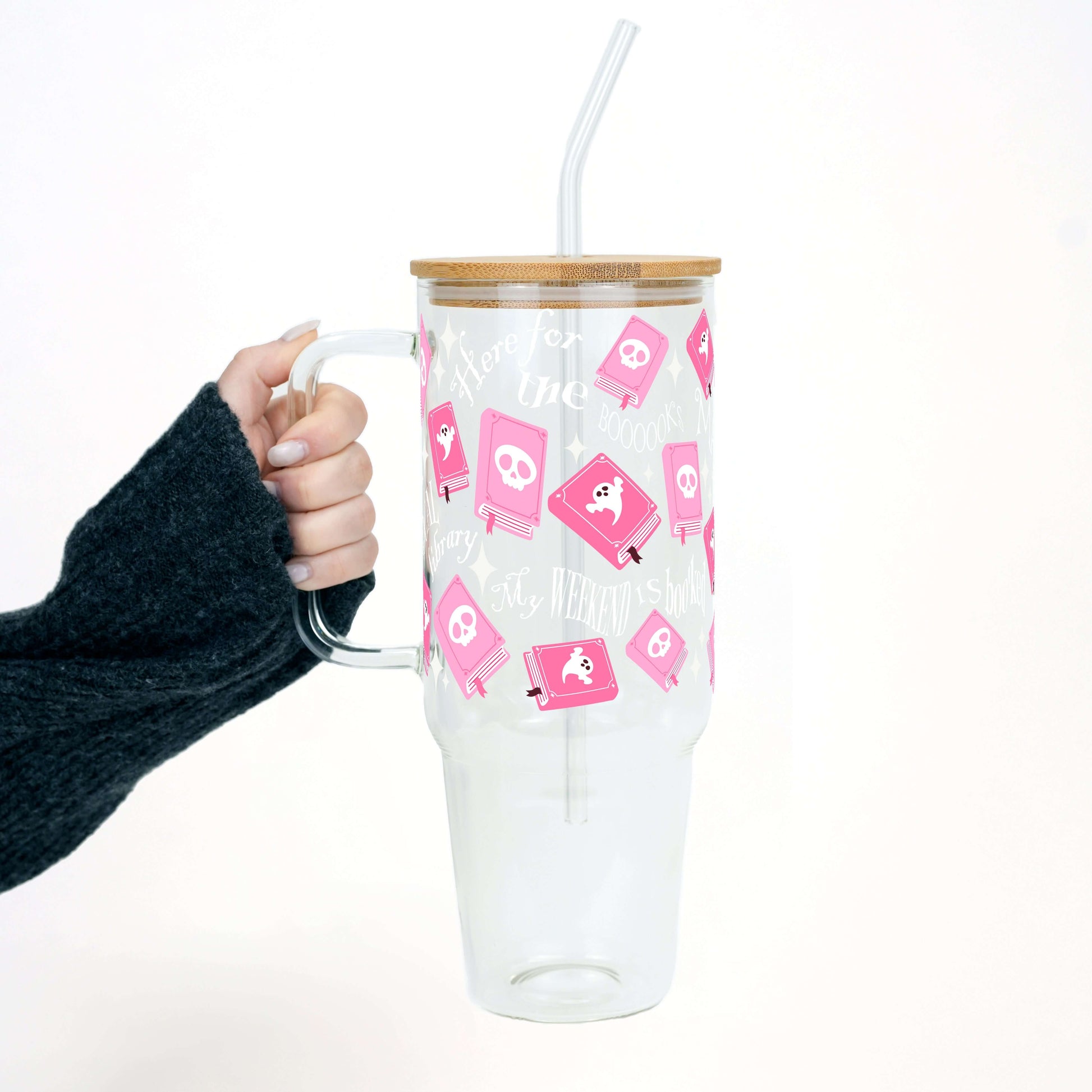 Boo-Kish Halloween 40oz Tumbler with Lid and Straw from Sip Sip Hooray – Tumblers