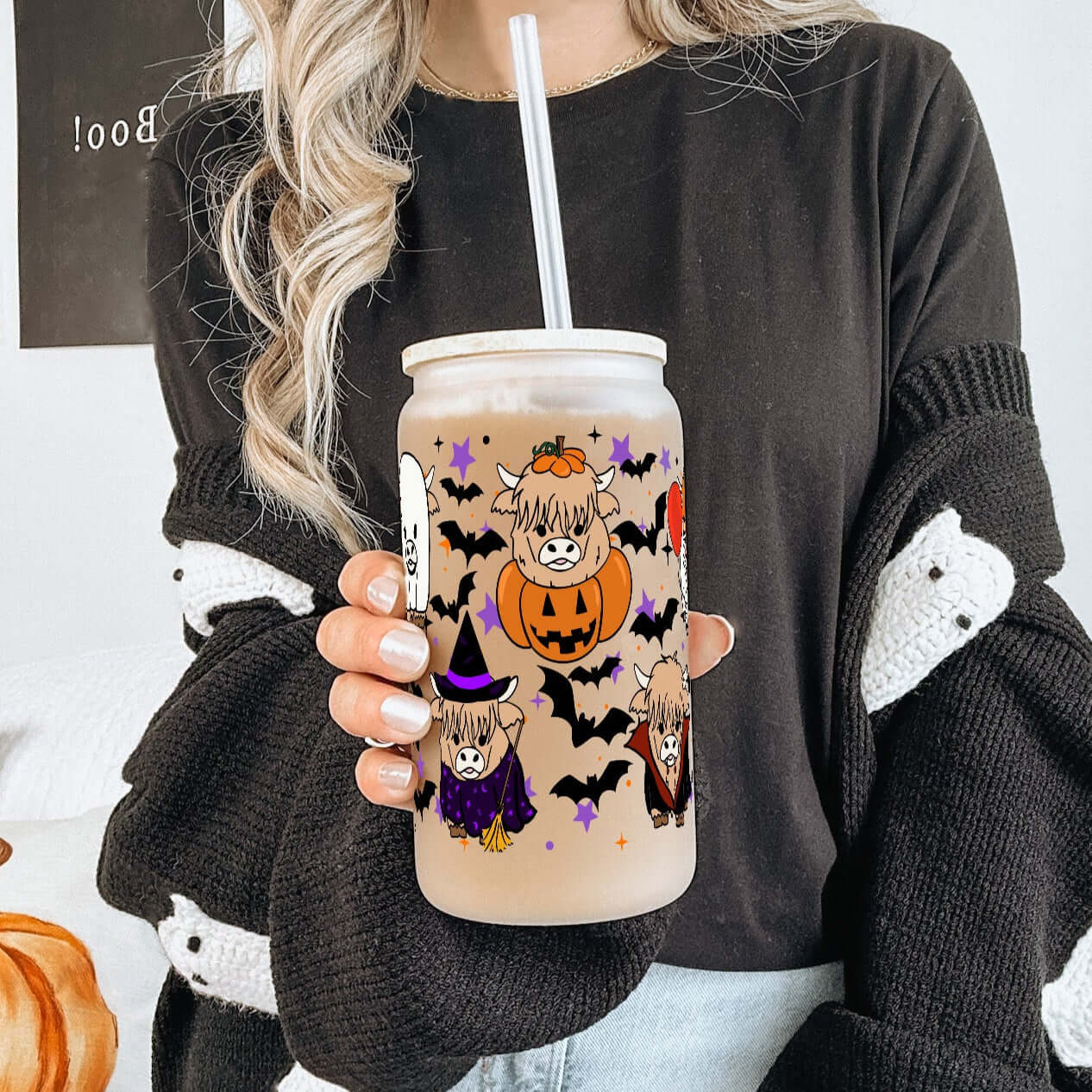 Highland Horror Cup With Lid and Straw from Sip Sip Hooray – Tumblers