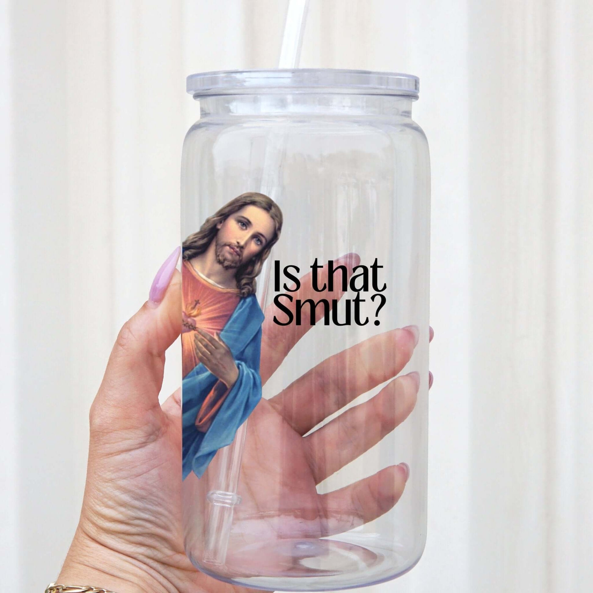 Is That Smut Cup With Lid and Straw from Sip Sip Hooray – Drinkware