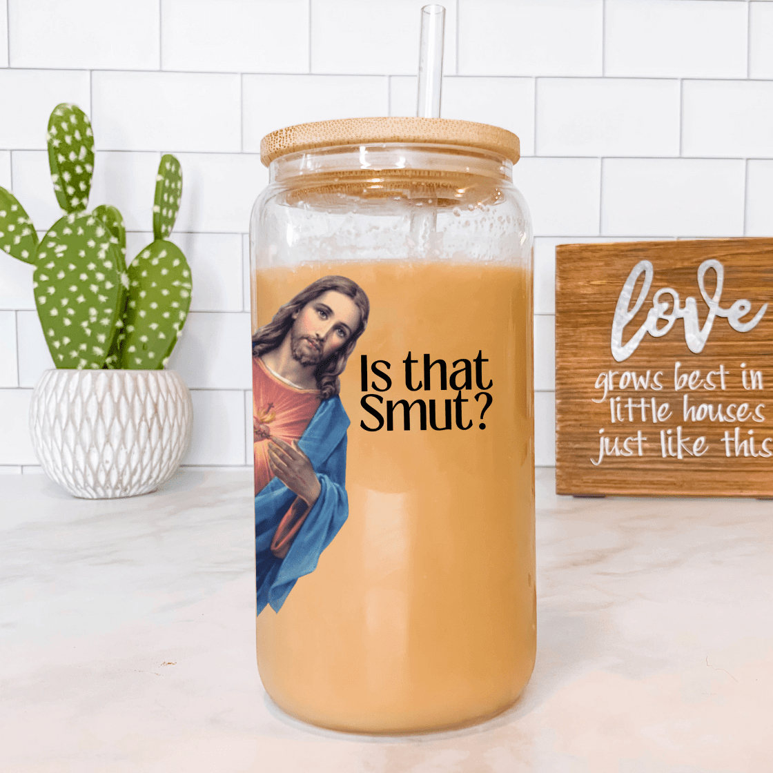 Is That Smut Cup With Lid and Straw from Sip Sip Hooray – Drinkware