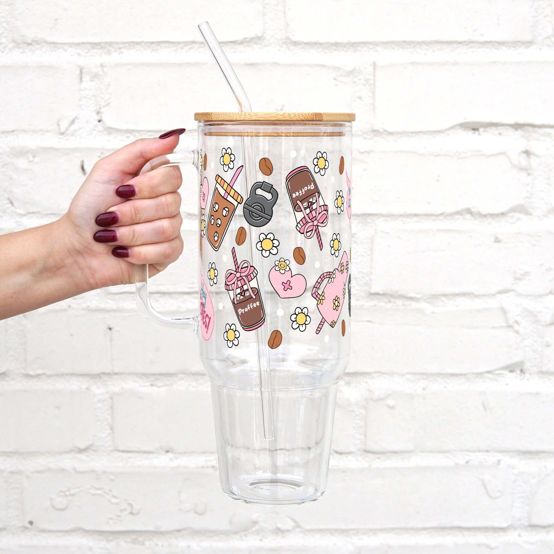 Jenna Bariatric Bestie x Sip-Sip Hooray! Collaboration Glass Cups from Sip Sip Hooray – Tumblers