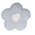Light Blue Daisy Mug Rug, Tufted Coaster, Coquette Coffee Bar Decor