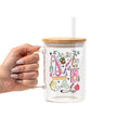 Teacher Mode Glass Cup, Mug & Tumbler with Lid and Straw