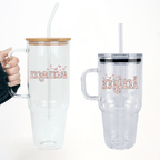 Mama + Mini Floral Butterfly Matching Tumblers from Sip Sip Hooray – Tumblers