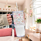 Registered Silly Goose Glass Cup, Mug & Tumbler with Lid and Straw