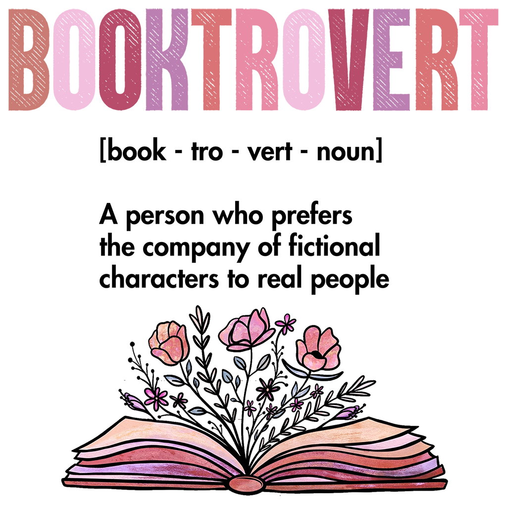 Booktrovert Glass Cup, Mug & Tumbler with Lid and Straw