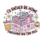 I'd Rather Be Home Glass Cup, Mug & Tumbler with Lid and Straw
