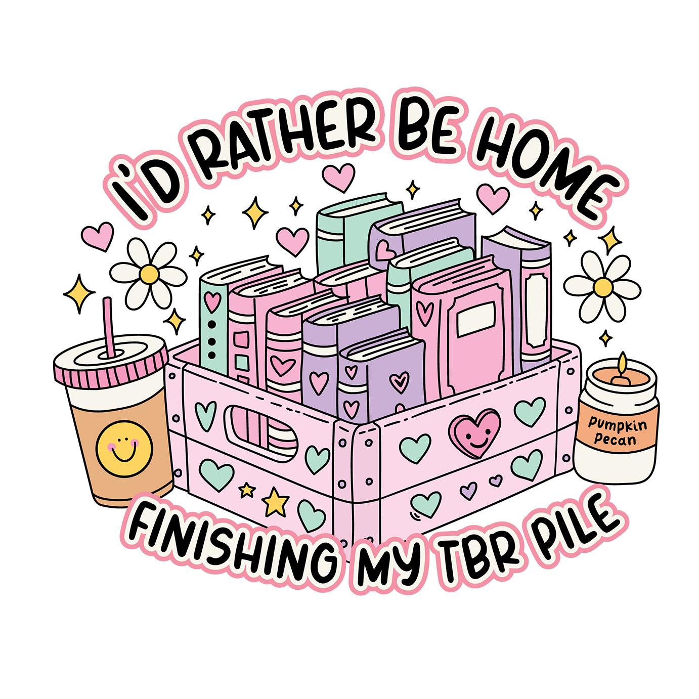 I'd Rather Be Home Glass Cup, Mug & Tumbler with Lid and Straw