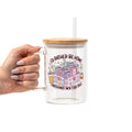 I'd Rather Be Home Glass Cup, Mug & Tumbler with Lid and Straw