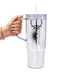 You Do Not Yield ToG Fan Art Glass Cup, Mug & Tumbler with Lid and Straw