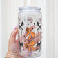 Halloween Bows 16oz Acrylic Plastic Cup with Clear  Plastic Lid