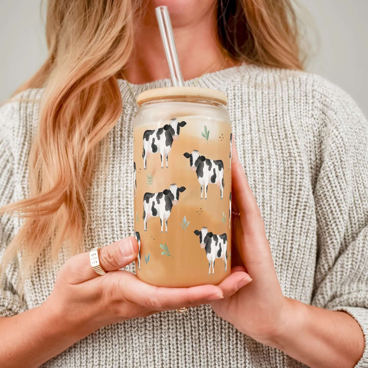 Pasture Perfect Cow Cup With Lid and Straw from Sip Sip Hooray – Tumblers