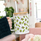 Coquette Pickle Glass Cup, Mug & Tumbler with Lid and Straw