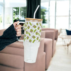 Coquette Pickle Glass Cup, Mug & Tumbler with Lid and Straw