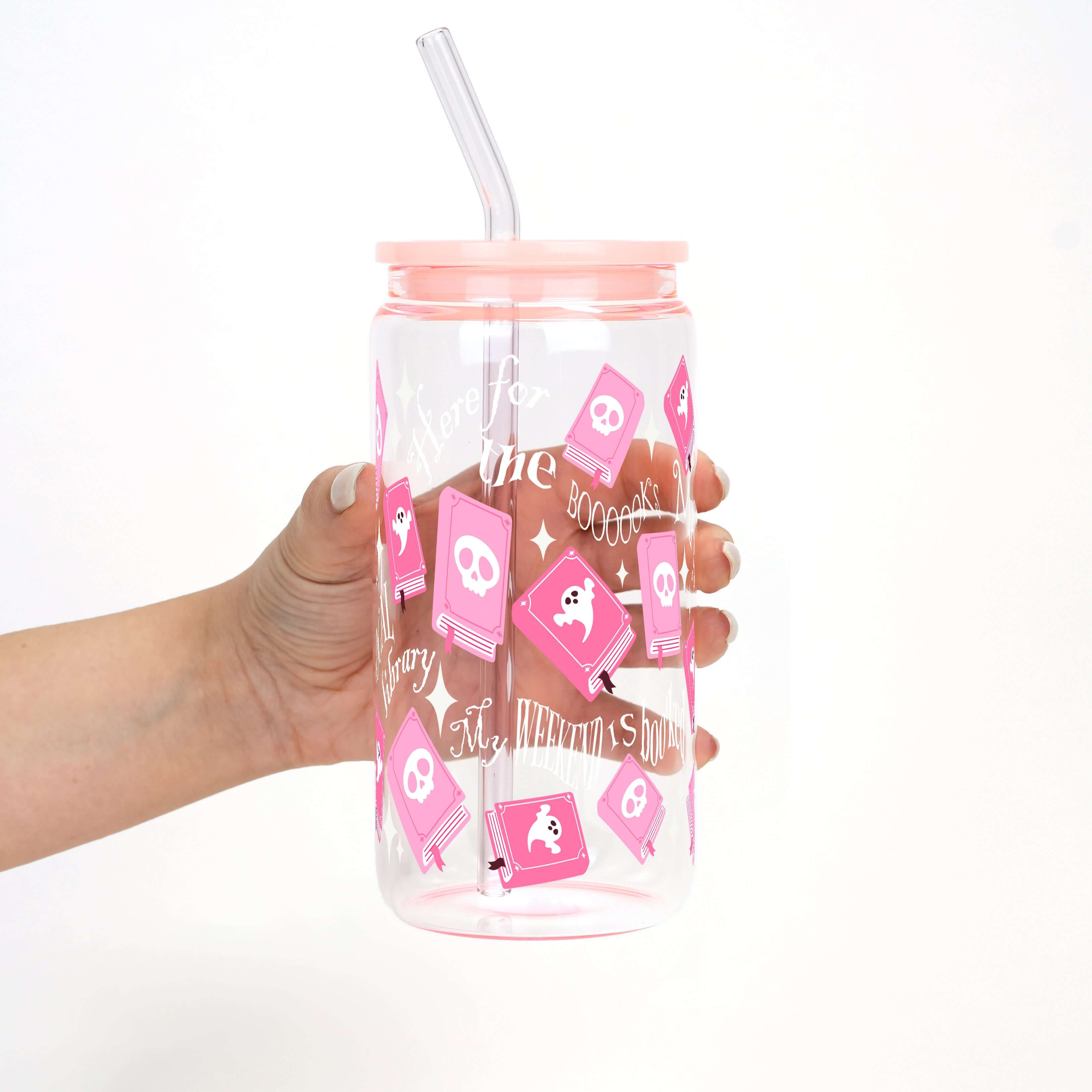 Boo-Kish Halloween Cup With Lid and Straw