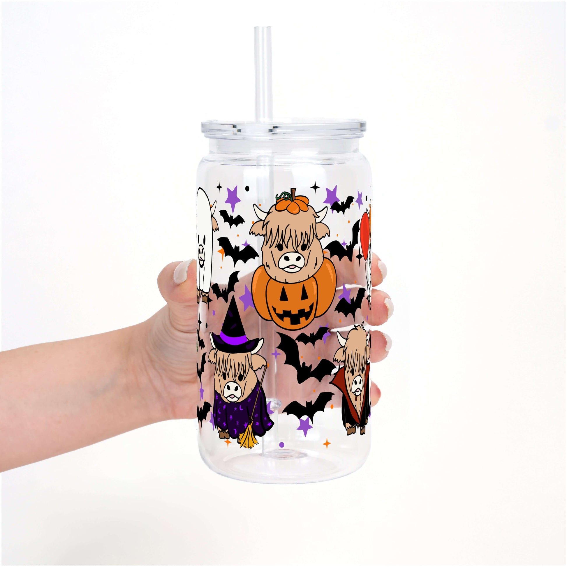Highland Horror Cup With Lid and Straw from Sip Sip Hooray – Tumblers
