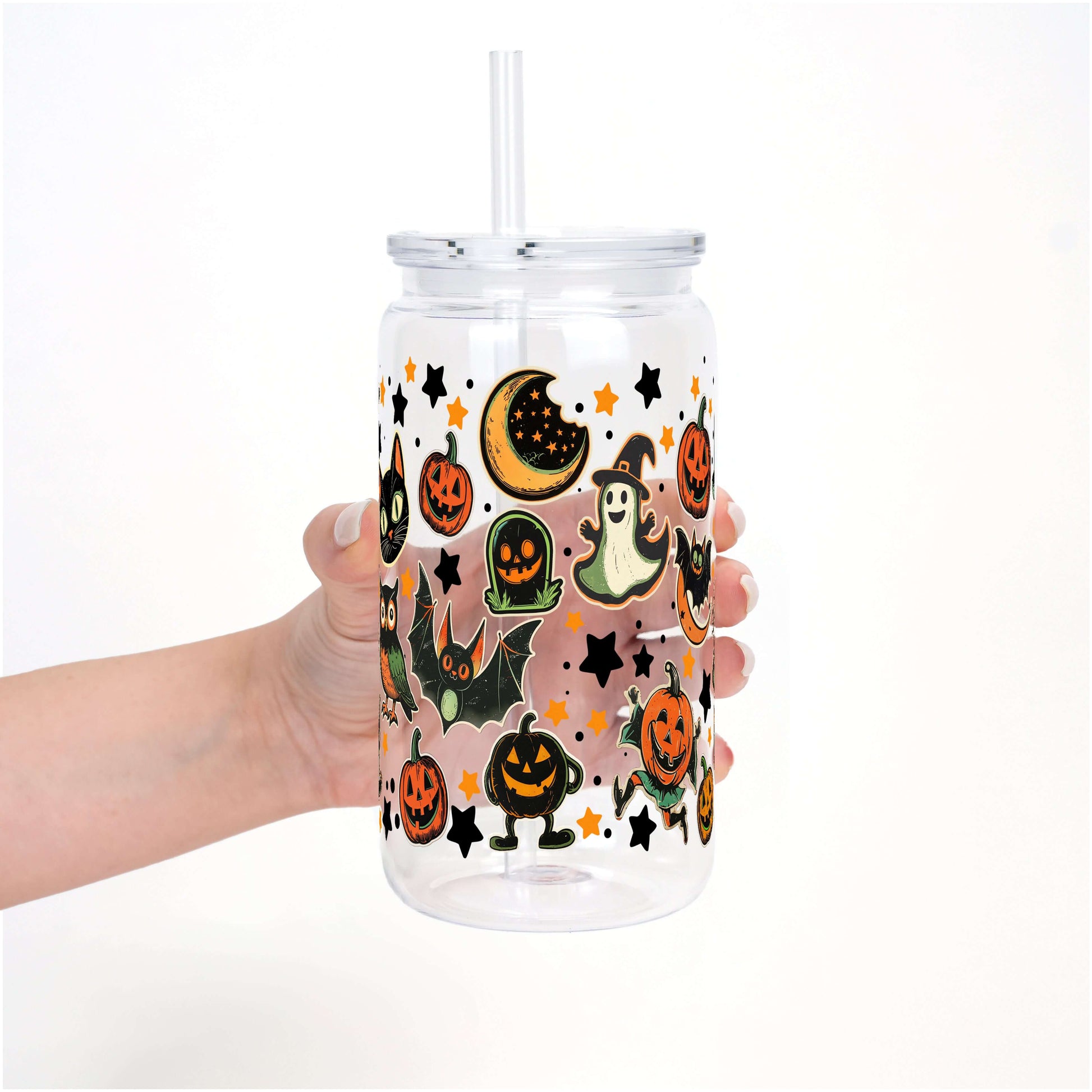Retrocore Halloween Cup With Lid and Straw from Sip Sip Hooray – Tumblers