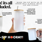 Greys Anatomy Themed 16oz Acrylic Plastic Cup with Clear Lid