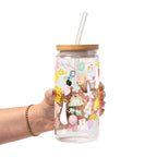 Bride To Be Glass Cup, Mug & Tumbler with Lid and Straw