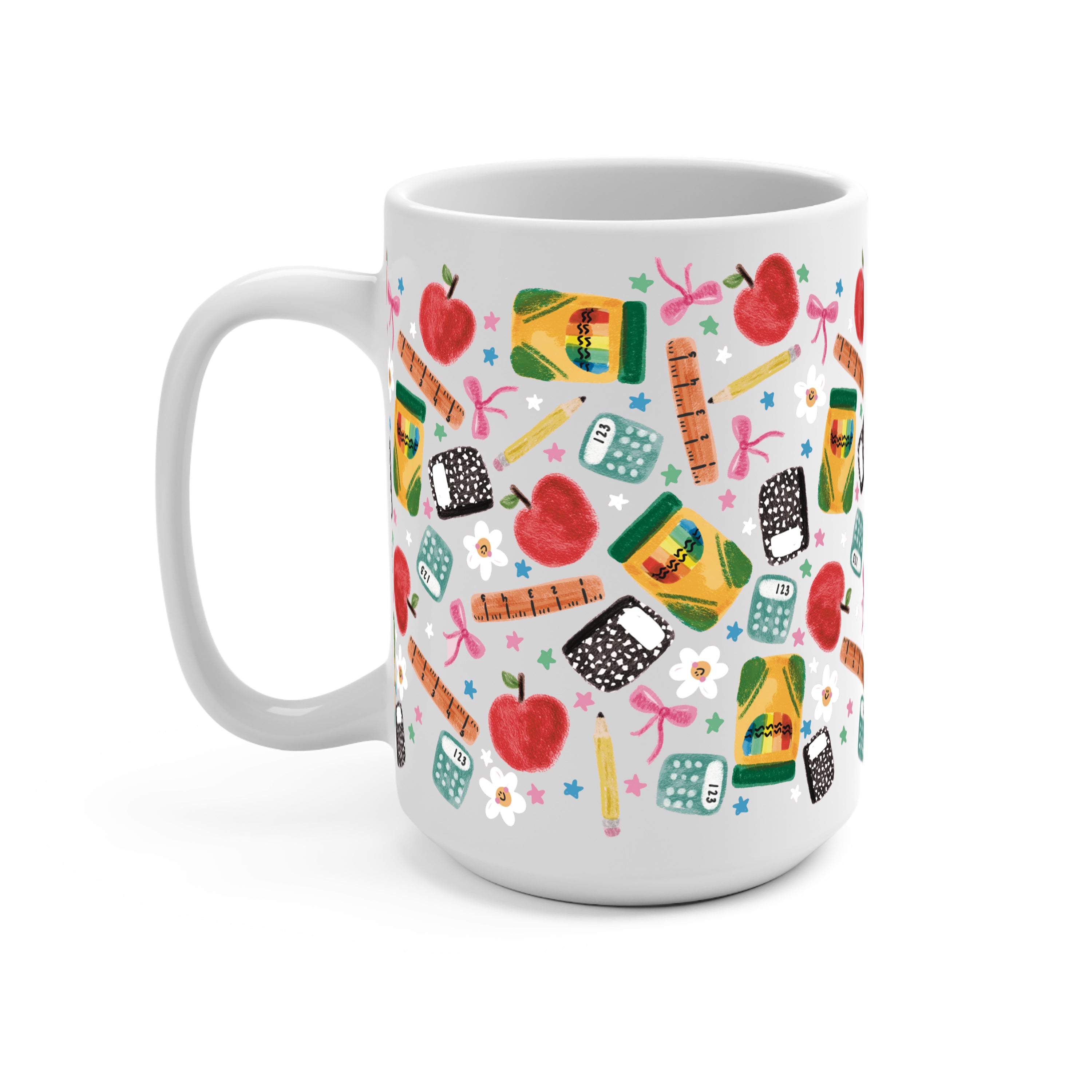 Teacher Essentials Pattern Glass Cups