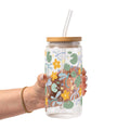 Spring Dragonflies Glass Cup, Mug & Tumbler with Lid and Straw