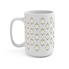 Soft Magnolias Glass Cups