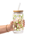 Matcha Moments Glass Cup, Mug & Tumbler with Lid and Straw