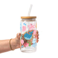 Cutie Sea Creatures Glass Cup, Mug & Tumbler with Lid and Straw