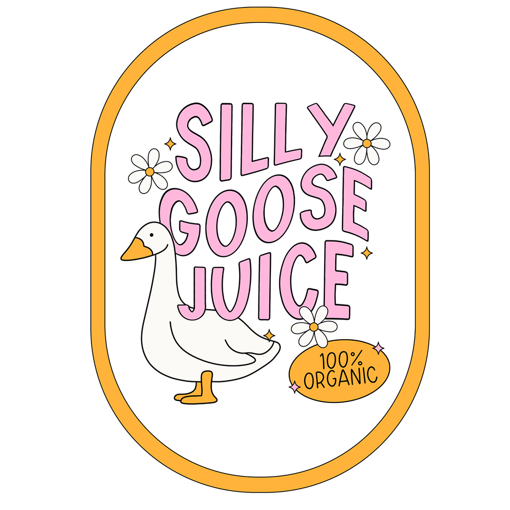Silly Goose Juice Glass Cup, Mug & Tumbler with Lid and Straw