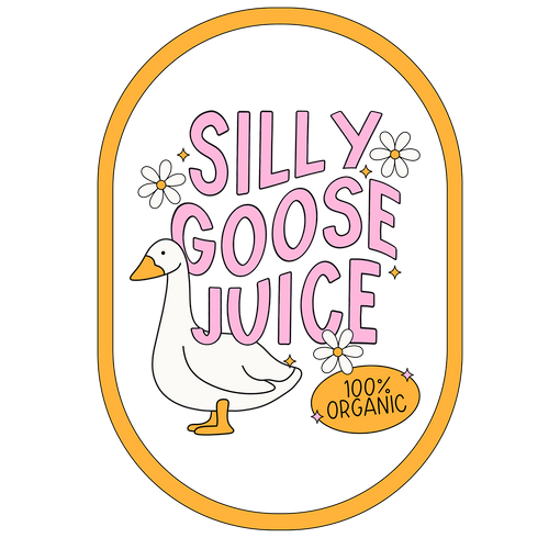 Silly Goose Juice Glass Cup, Mug & Tumbler with Lid and Straw
